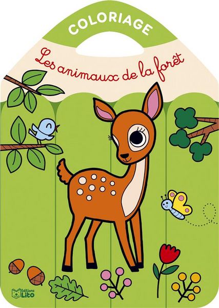 Produktbild: Les animaux de la for&ecirc;t : coloriage