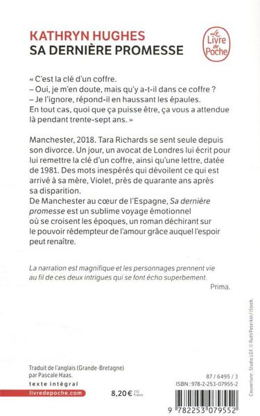 Produktbild: Sa derni&egrave;re promesse