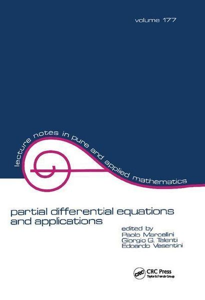 Produktbild: partial differential equations and applications