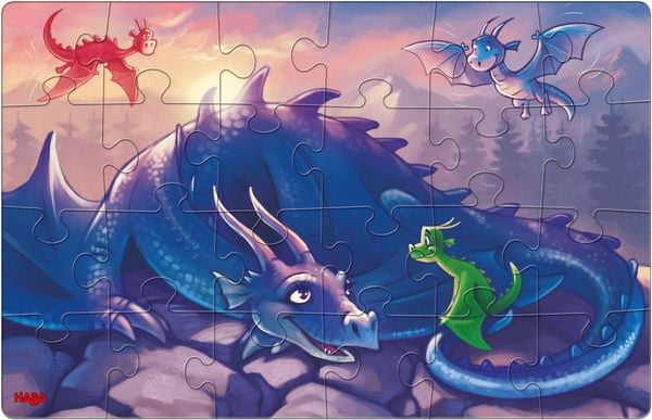 Produktbild: Puzzles Drachen, (DE/E/F/NL/IT/ES)