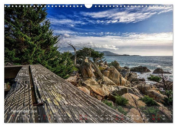 Produktbild: Traumstra&szlig;e Kaliforniens - California Highway No.1 (Wandkalender 2026 DIN A3 quer), CALVENDO Monatskalender