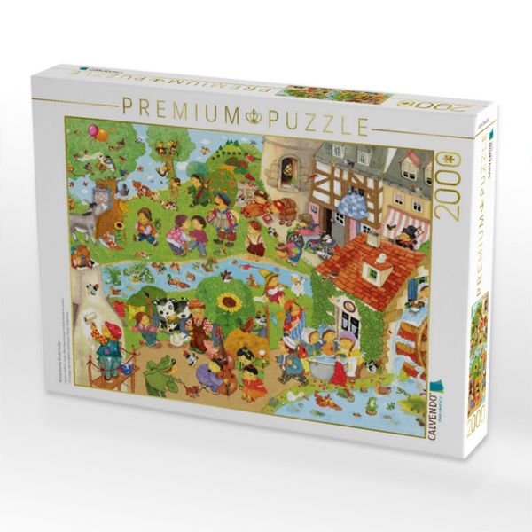 Produktbild: CALVENDO Puzzle Kunterbunte Kinderlieder | 2000 Teile Lege-Gr&ouml;&szlig;e 90x67cm Foto-Puzzle f&uuml;r gl&uuml;ckliche Stunden