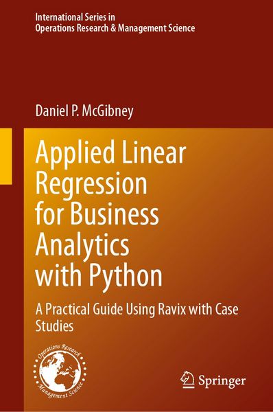 Produktbild: Applied Linear Regression for Business Analytics with Python