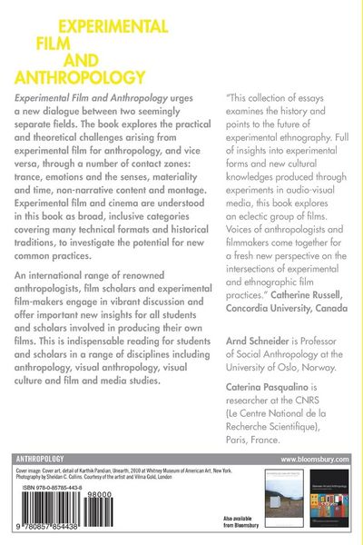 Produktbild: Experimental Film and Anthropology