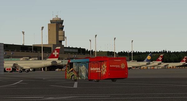 Produktbild: X-Plane 11 - Airport Zurich (Add-On)