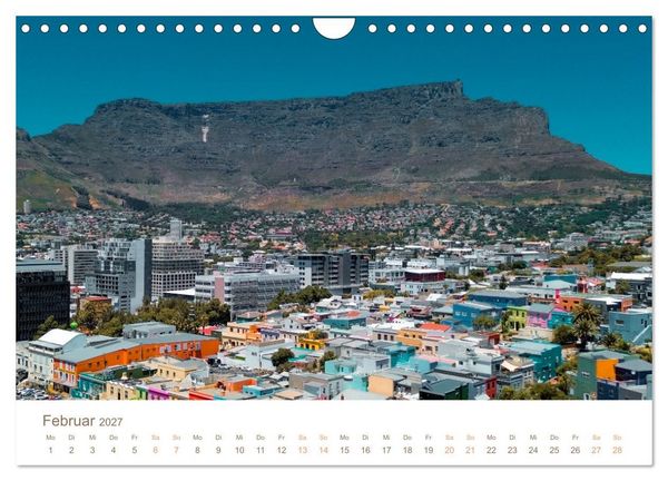 Produktbild: CAPE TOWN Spannende Landschaften in Kapstadt, S&uuml;dafrika (Wandkalender 2027 DIN A4 quer), CALVENDO Monatskalender