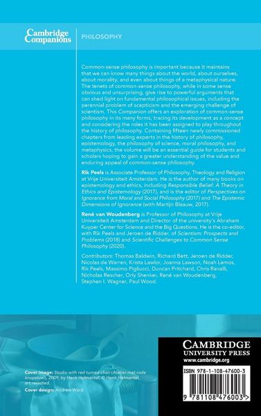 Produktbild: The Cambridge Companion to Common-Sense Philosophy