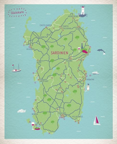 Produktbild: Gl&uuml;cksorte auf Sardinien