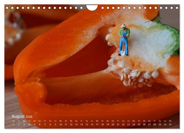 Produktbild: Das geheime Leben von Miniatur-Figuren (Wandkalender 2026 DIN A4 quer), CALVENDO Monatskalender
