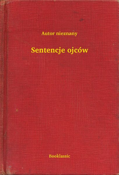 Produktbild: Sentencje ojc&oacute;w