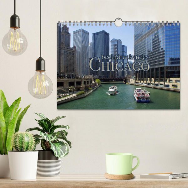 Produktbild: beeindruckendes Chicago (Wandkalender 2026 DIN A4 quer), CALVENDO Monatskalender