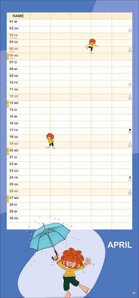 Produktbild: Pumuckl Familienplaner 2026