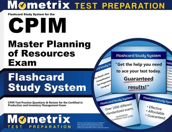 Produktbild: Flashcard Study System for the Cpim Master Planning of Resources Exam