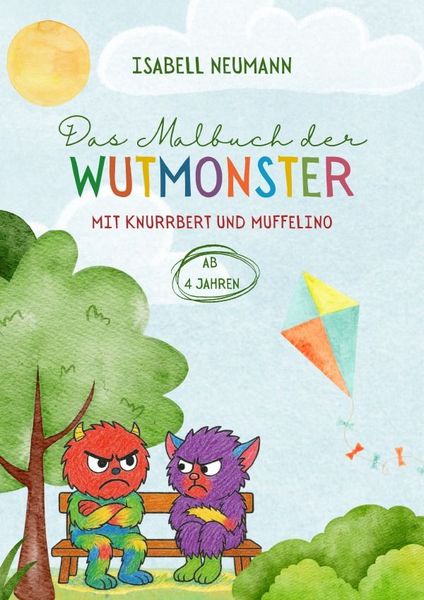 Das Malbuch der Wutmonster (ab 4 Jahren), Taschenbuch von Isabell Neumann, Epubli, 9783819742088