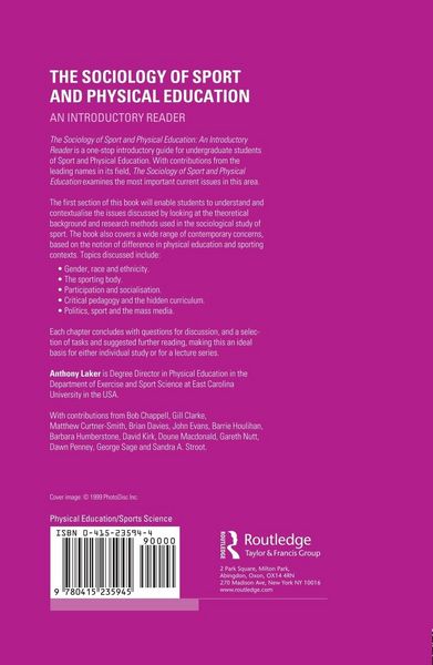 Produktbild: Sociology of Sport and Physical Education