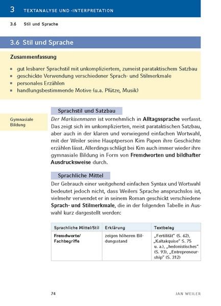 Produktbild: Der Markisenmann von Jan Weiler