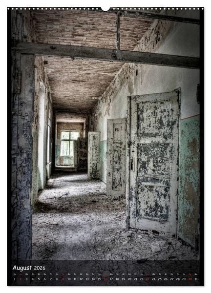 Produktbild: Lost Places II, Vergessene Orte (Wandkalender 2026 DIN A2 hoch), CALVENDO Monatskalender
