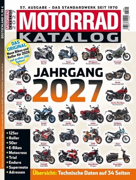 Produktbild: MOTORRAD Katalog 2027