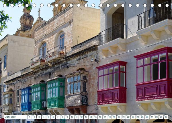 Produktbild: Malerisches Malta - Idylle im Mittelmeer (Tischkalender 2022 DIN A5 quer)