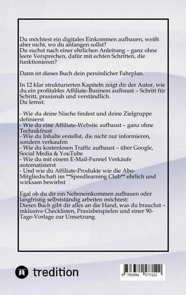 Produktbild: Affiliate Marketing Meisterplan