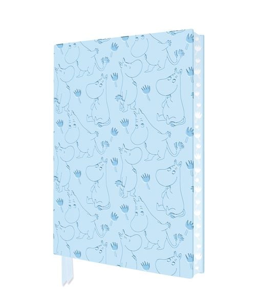Produktbild: Exquisit Premium Notizbuch DIN A5: Tove Jansson, Mumin und Blumen