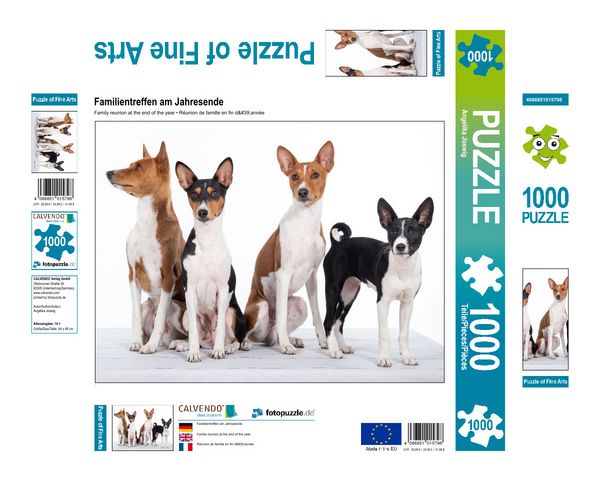 Produktbild: CALVENDO Puzzle Familientreffen am Jahresende | 1000 Teile Lege-Gr&ouml;&szlig;e 64x48cm Foto-Puzzle f&uuml;r gl&uuml;ckliche Stunden