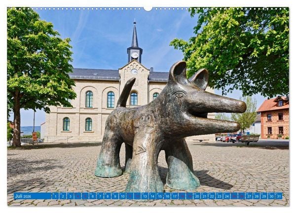 Produktbild: Ingelheim - Rotweinstadt am Rhein (Wandkalender 2026 DIN A2 quer), CALVENDO Monatskalender