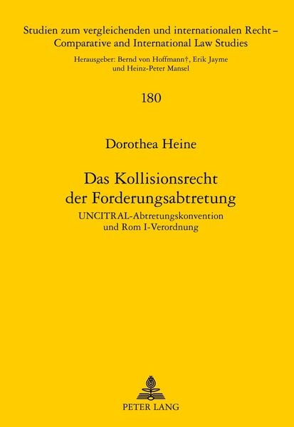 Produktbild: Das Kollisionsrecht der Forderungsabtretung