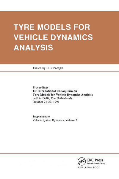 Produktbild: Tyre Models for Vehicle Dynamics Analysis