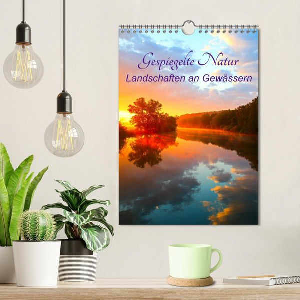 Produktbild: Gespiegelte Natur (Wandkalender 2026 DIN A4 hoch), CALVENDO Monatskalender