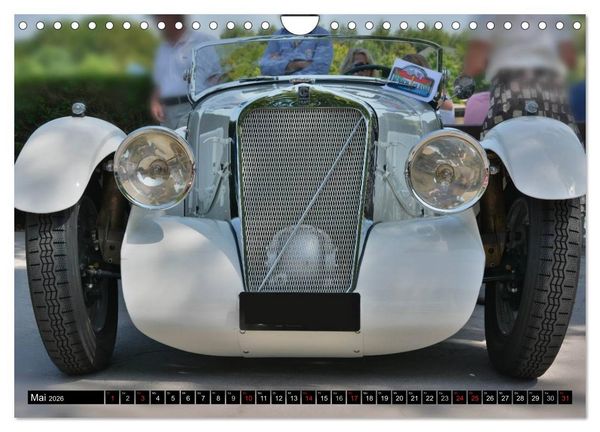 Produktbild: Oldtimer - Kostbarkeiten auf R&auml;dern (Wandkalender 2026 DIN A4 quer), CALVENDO Monatskalender