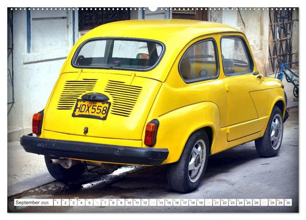 Produktbild: FIAT - Italienische Oldtimer in Kuba (Wandkalender 2025 DIN A2 quer), CALVENDO Monatskalender