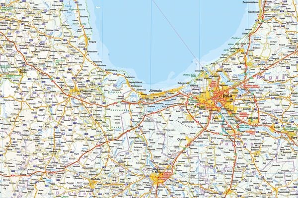 Produktbild: Reise Know-How Lettland | Latvia (1:325.000)