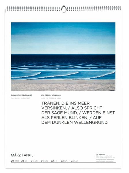 Produktbild: mare Kulturkalender 2027