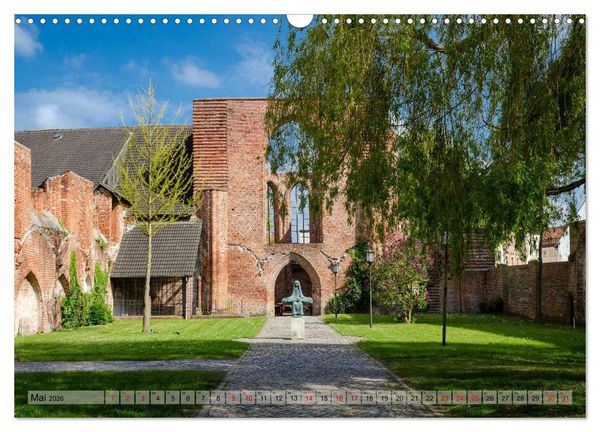 Produktbild: Ein Bummel durch die Hansestadt Stralsund (Wandkalender 2026 DIN A3 quer), CALVENDO Monatskalender