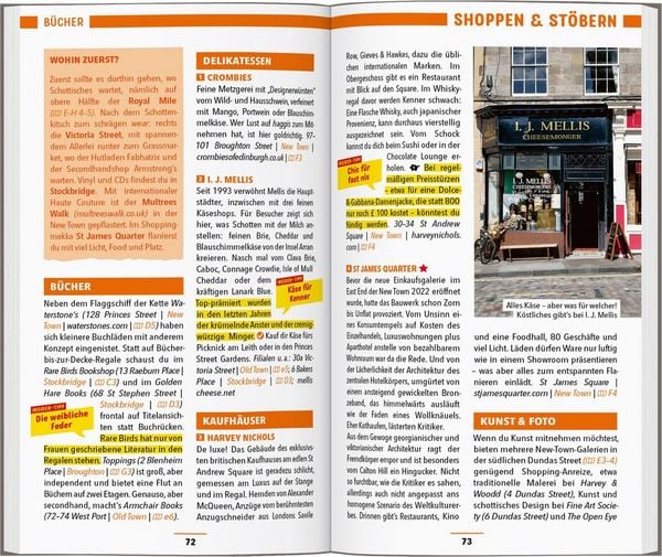 Produktbild: Reisef&uuml;hrer Edinburgh