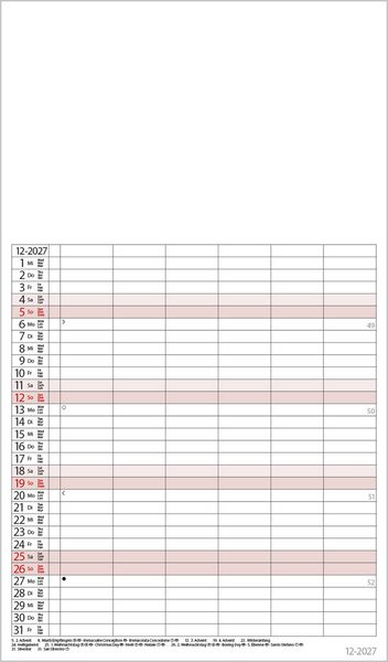 Produktbild: FMB Familienplaner XL 2027