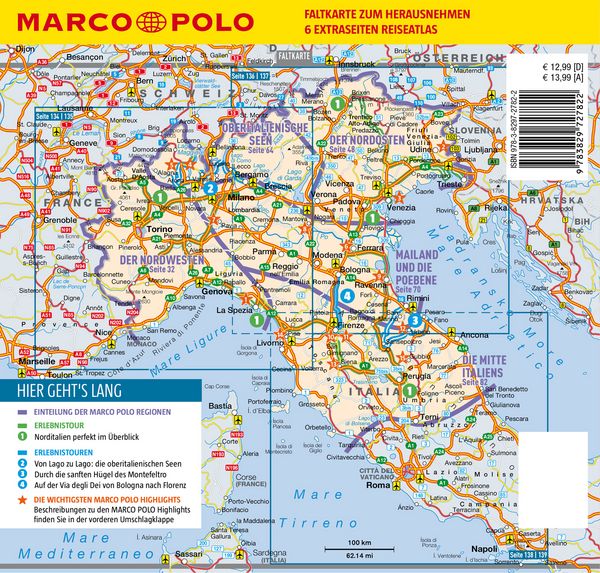 Produktbild: MARCO POLO Reisef&uuml;hrer Italien Nord