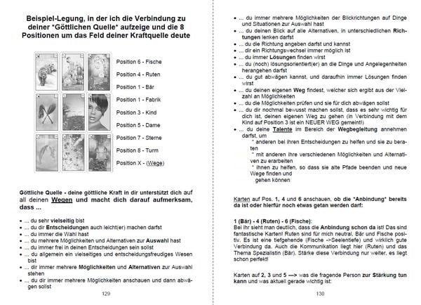 Produktbild: Lenormand Deutung geistige Welt &bdquo;Verbindung mit den Engeln, H&ouml;heres Selbst oder Jenseitskontakt&ldquo;