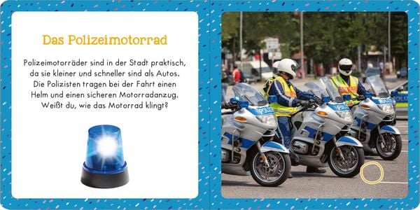 Produktbild: Soundbuch f&uuml;r Klitzekleine - Im Einsatz
