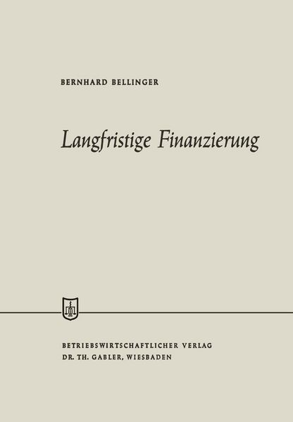 Produktbild: Langfristige Finanzierung