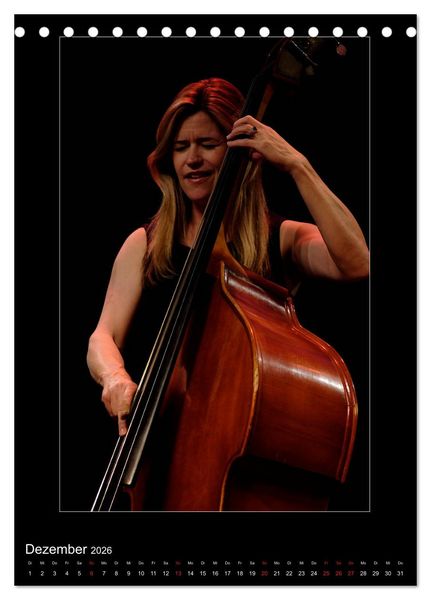 Produktbild: Jazzladys in der alten Schmiede (Tischkalender 2026 DIN A5 hoch), CALVENDO Monatskalender