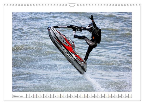 Produktbild: Wassersport - Spa&szlig; am Meer bei Wind und Wellen (Wandkalender 2026 DIN A3 quer), CALVENDO Monatskalender
