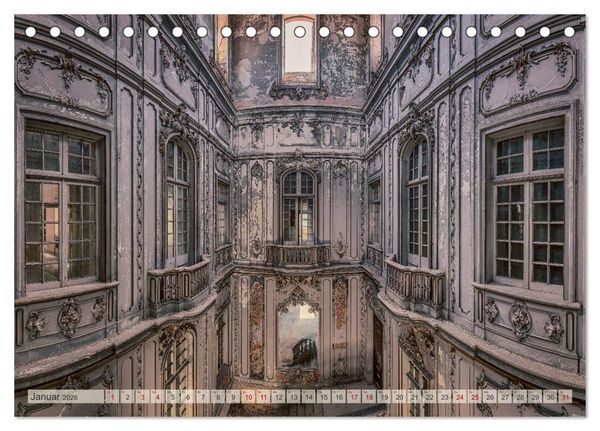 Produktbild: Lost Places - vergessene Sch&auml;tze (Tischkalender 2026 DIN A5 quer), CALVENDO Monatskalender