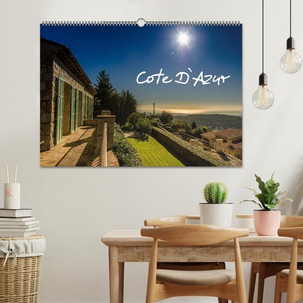 Produktbild: Cote D`Azur (Wandkalender 2026 DIN A2 quer), CALVENDO Monatskalender