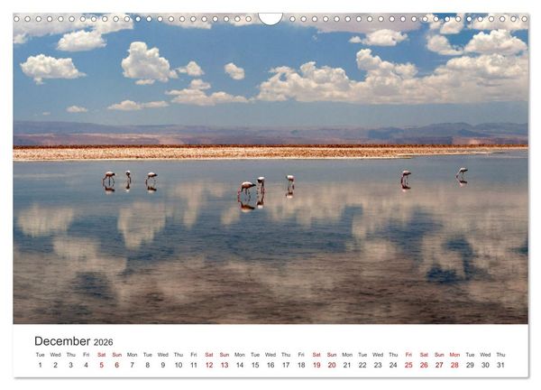 Produktbild: A quick trip to Argentina and Chile (Wall Calendar 2026 DIN A3 landscape), CALVENDO 12 Month Wall Calendar