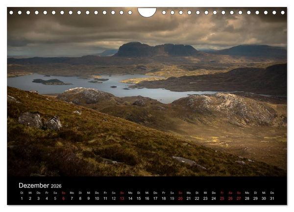 Produktbild: Die Highlands - Schottlands rauher Nordwesten (Wandkalender 2026 DIN A4 quer), CALVENDO Monatskalender