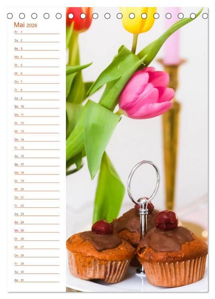 Produktbild: K&ouml;stliche Kaffeespezialit&auml;ten (Tischkalender 2026 DIN A5 hoch), CALVENDO Monatskalender