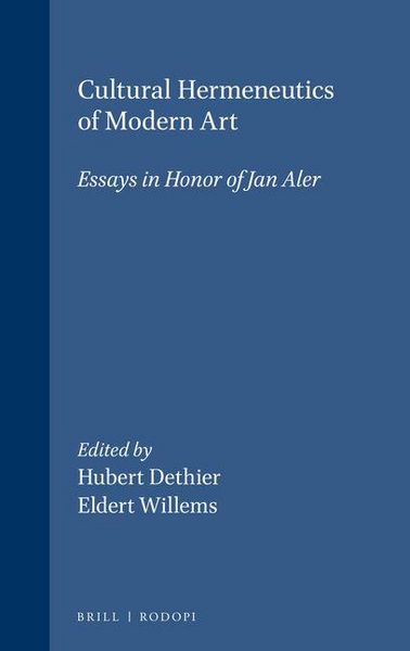 Produktbild: Cultural Hermeneutics of Modern Art