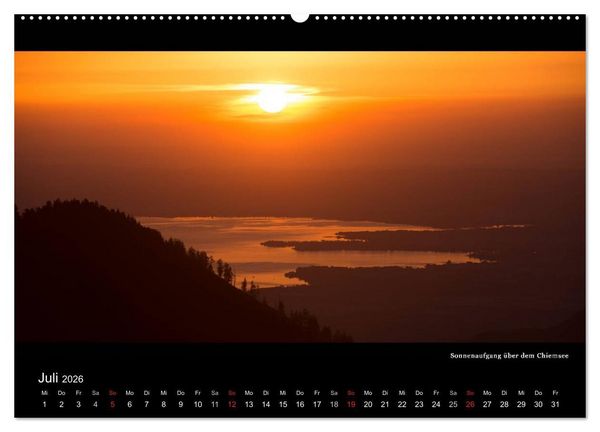 Produktbild: Unterwegs auf dem Maximiliansweg (hochwertiger Premium Wandkalender 2026 DIN A2 quer), Kunstdruck in Hochglanz